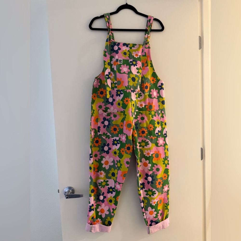 Lucy & Yak floral “Tate” overalls - S-30 - Picture 2 of 6